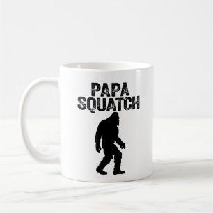 Papa Squatch Lustiger Bigfoot - Vatertagsgeschenk Kaffeetasse