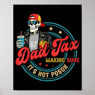 Papa Steuer sorgt dafür, dass es für Männer kein G Poster