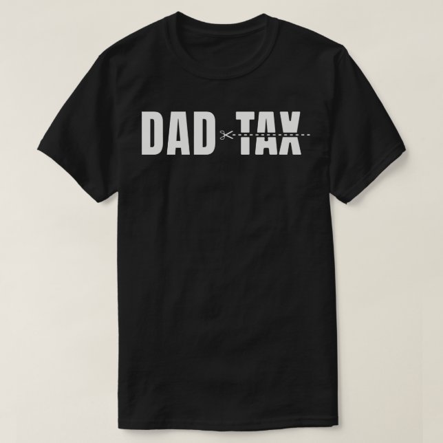 Papa-Steuer T-Shirt (Design vorne)
