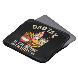 Papa Steuer Wenn ich kaufe, dann versuche ich Laptopschutzhülle