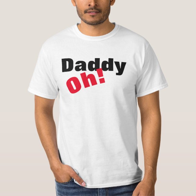 Papa! T - Shirt der Männer (Vorderseite)