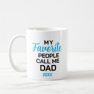 Papa-Tasse, Lieblingsmenschen nennen mich Papa Per Kaffeetasse