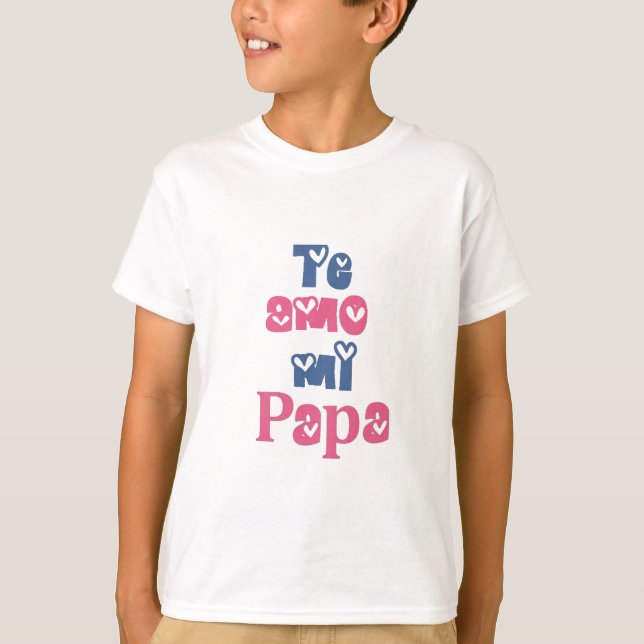 Papa Te Amos MI T-Shirt (Vorderseite)