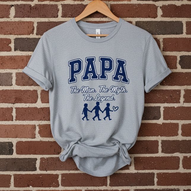 Papa The Man The Myth The Legend T-Shirt (Von Creator hochgeladen)