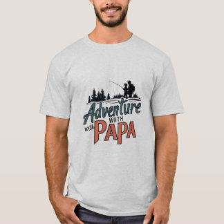 Papa-to-Shirt-Abenteuer, Papa-t-Shirt, Vaterhemd T-Shirt