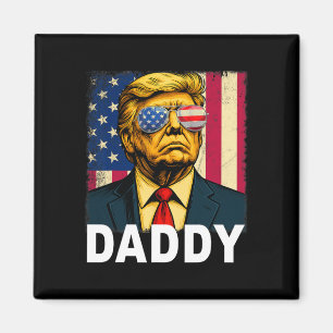 Papa Trump Lustiger Papa Trump Dad Für Männer Und  Magnet