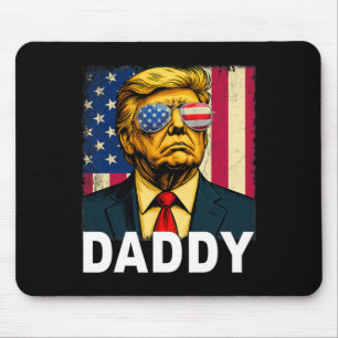 Papa Trump Lustiger Papa Trump Vater Für Männer Un Mousepad