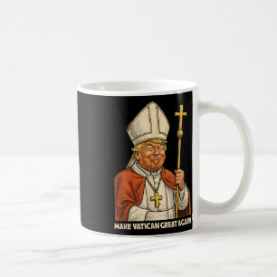 Papa Trump Spaß Design mit Papstvestments Kaffeetasse