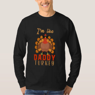 Papa Truthahn passende Familengruppe Süßer Papa Da T-Shirt