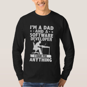 Papa und ein Softwareentwickler, ich kann alles re T-Shirt