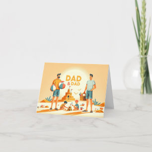 Papa und Papa Karte