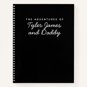 Papa und Son Keepake Journal Notizbuch