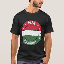 Papa, Ungarn Stadt T-Shirt