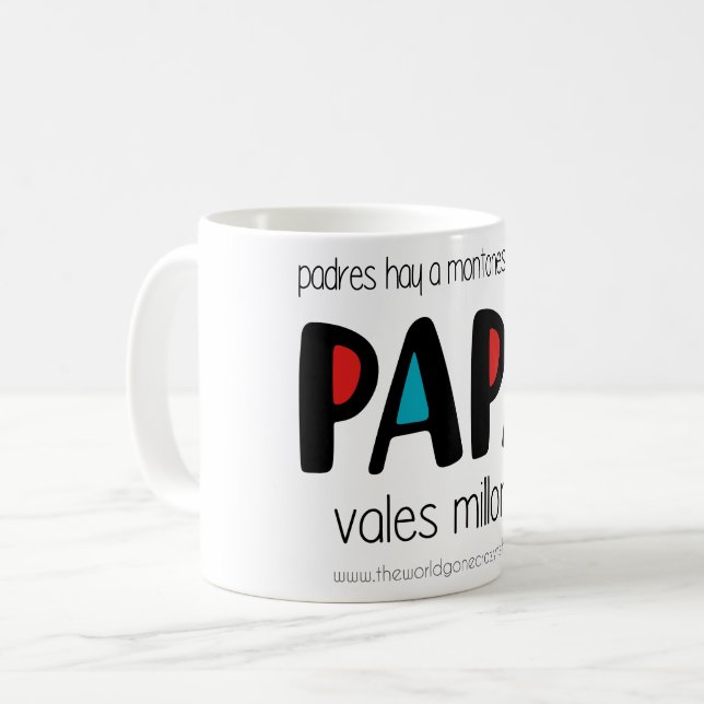 Papa vales kaffeetasse (Vorderseite Links)