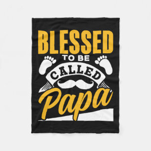 Papa-Vater Vater39s-Tag Vater Papa Fleecedecke