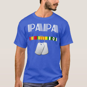 Papa VietNam Veteran VietNam Veteran Geschenke T-Shirt