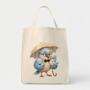 Papa-Vogel-Tages-Tasche Vogel-Liebhaber-Geschenk Tragetasche