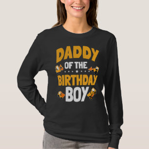 Papa vom Geburtstag eines jungen Bauarbeiters T-Shirt