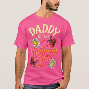 Papa vom Geburtstagskind Ladybug Beetle Bday T-Shirt