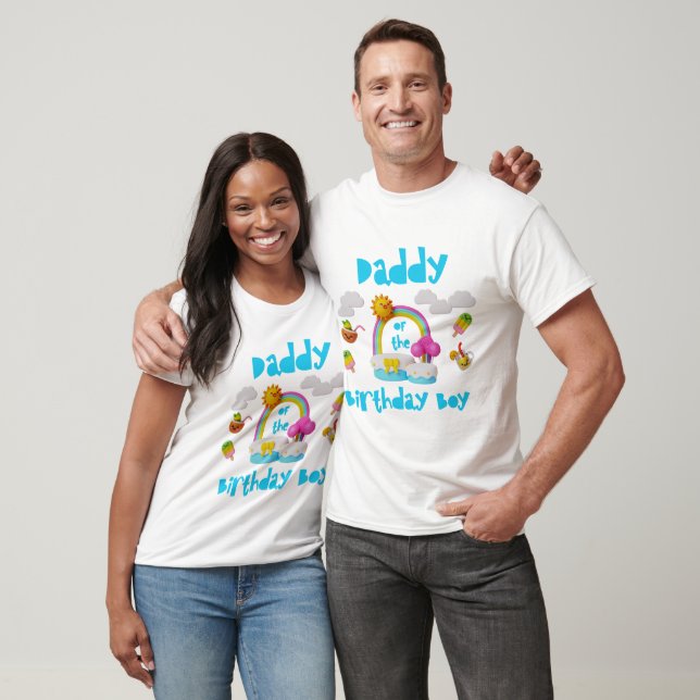 Papa vom Geburtstagskind T-Shirt (Unisex)