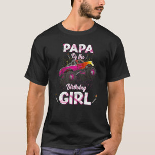Papa vom Geburtstagsmädchen Truck Boday Women T-Shirt