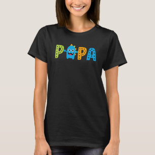 Papa vom Geburtstagsmonster 1. Geburtstagsfamilie T-Shirt
