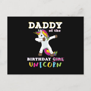 Papa von der Geburtstagskarte T Shirt Dabbing Pare Ankündigungspostkarte