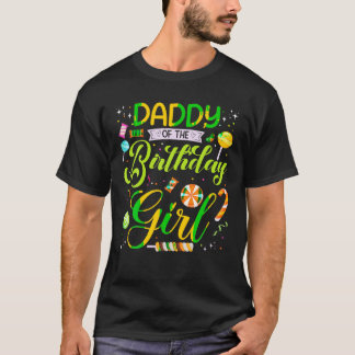 Papa von der Geburtstagskünstlerin Candy Birthday  T-Shirt