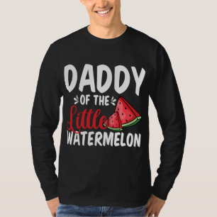 Papa von der kleinen Wassermelone Sommerfruchterfa T-Shirt