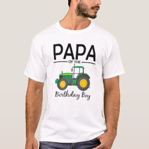 Papa von der Party-Familie des Geburtstagsjungen T T-Shirt