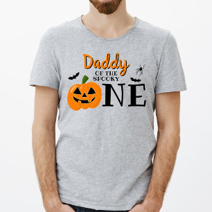 Papa von der Spooky ein Halloween 1. Geburtstag T-Shirt