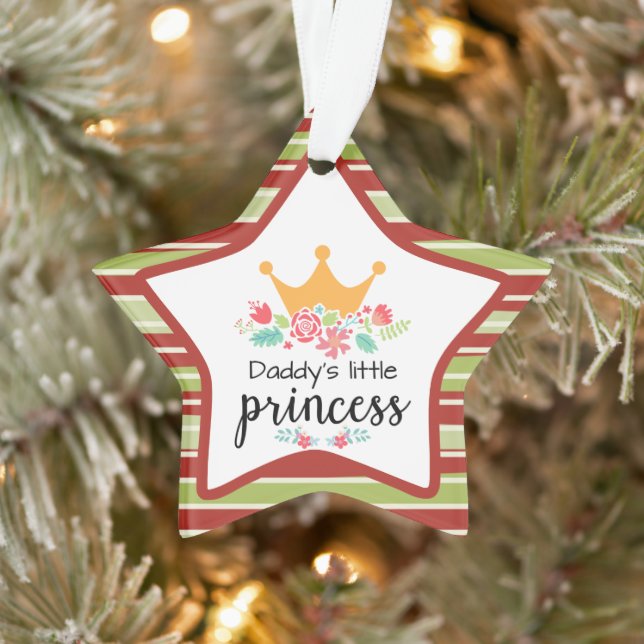 Papa von Floral Kronen Ornament (Baum)