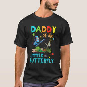 Papa von Kleiner Schmetterling zum Geburtstag T-Shirt