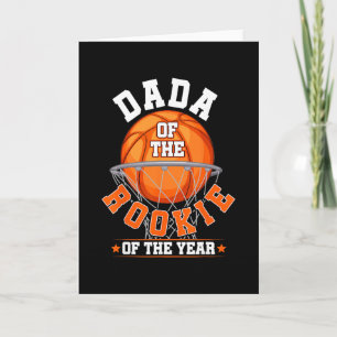 Papa von Rookie zum 1. Geburtstag Sketll Familie p Karte