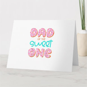 Papa von Süße Eins zum ersten Geburtstag passende  Karte