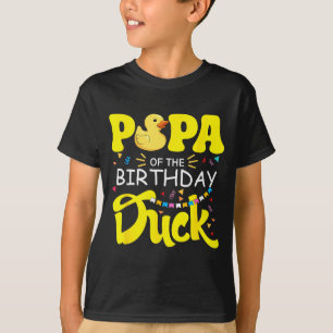 Papa von The Birthday Duck Boy Gummiente Bday T-Shirt