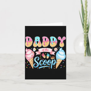 Papa von The Scoop Ice Cream Geschlechtsenthüllung Karte