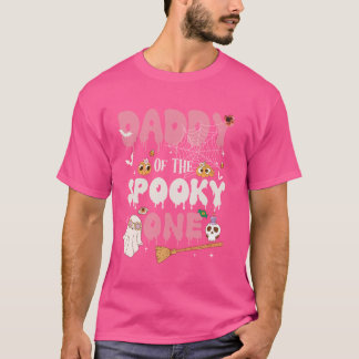 Papa von The Spooky One Girl 1. Geburtstag Hallowe T-Shirt