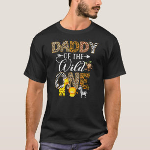 Papa von Wild One Zoo Birthday Safari T-Shirt