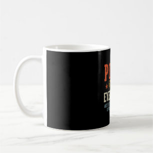 Papa weiß alles Vatertag Retro Vintage Kaffeetasse