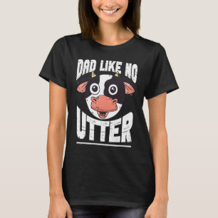 Papa wie kein anderer Landwirt Kuhbauer Papa Vate T-Shirt
