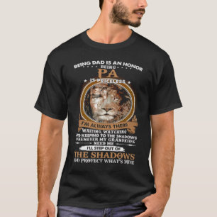 Papa zu sein ist eine Ehre, Pa zu sein ist unbezah T-Shirt