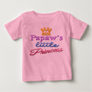 Papaas Kleiner Prinzessin Baby Kleinkind T - Shirt
