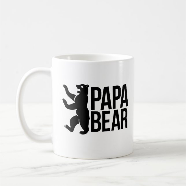 Papabär Kaffeetasse (Links)