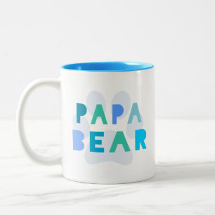Papabär Zweifarbige Tasse
