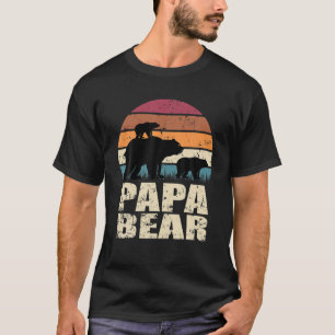 Papabear Bear Twin Neu geborenes Bear Baby - Famil T-Shirt