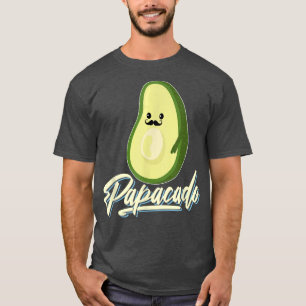 Papacado Pregnancy Ankündigung Avocado Geschenk fü T-Shirt