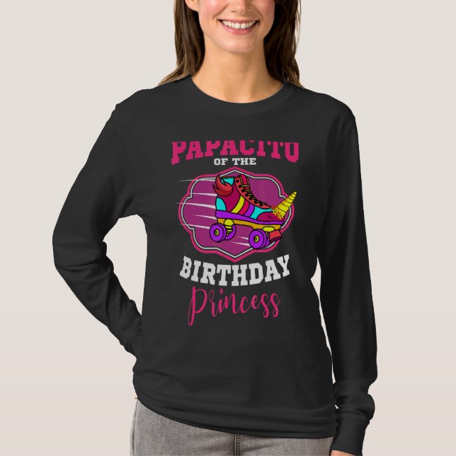 Papacito der Skate der Princess Roller Sk T-Shirt (Vorderseite)