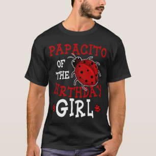 Papacito vom Geburtstagskind Ladybug Bday Party C T-Shirt