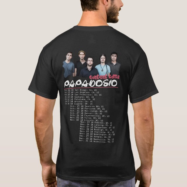 PAPADOSIO AUSFLUG 2018 T-Shirt (Rückseite)